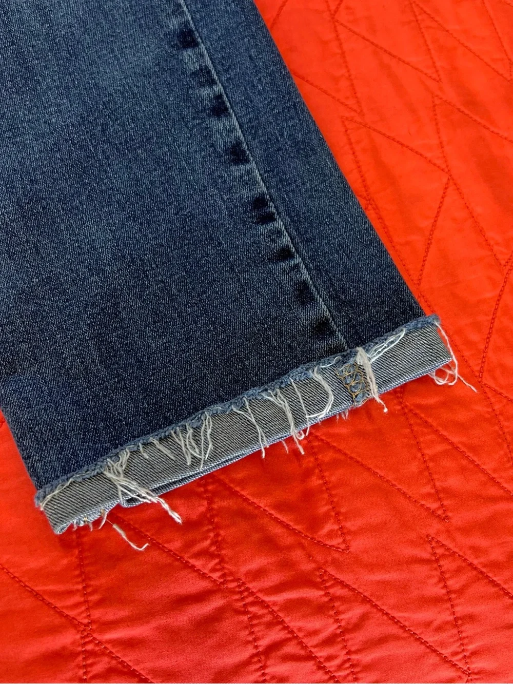 Hollister Slim Skinny Distressed Dark Wash Jeans